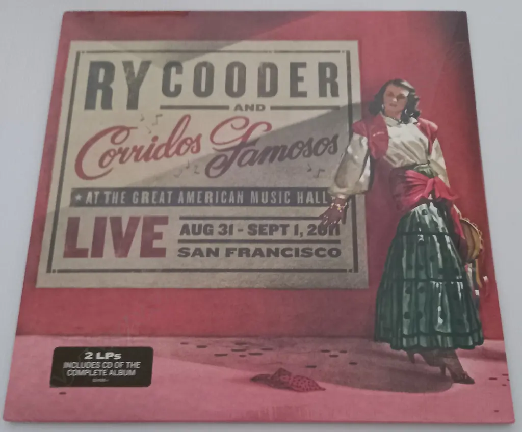 Ry Cooder And Corridos Famosos, Live In San Francisco (Sealed Album) Image 1++
